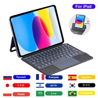 Magnetic Keyboard Case For iPad 10th Gen Air 4 5 10.9'' Magic Keyboard Cover For iPad Pro 11 12.9 2020 2022 Bluetooth Compatible