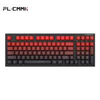 FL·ESPORTS FL980V2 PRO Gaming Keyboard 97-key PBT Keycap 98% RGB Wired Bluetooth Wireless Mechanical Keyboard for Game Office