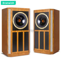 300W 8 Inch Bookshelf Speakers Coaxial Sound Audio Fever Hifi Home Theater System Music Wooden Sound Equipment Passive Speaker