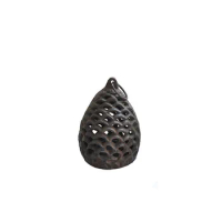 Cast Iron Pine Cone Candle Holder Pineapple Candlestick Garden Decoration Wind Lamp