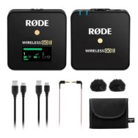Wireless GO II Single Wireless Compact Digital Microphone Recorder TX+RX wireless microphone system kit