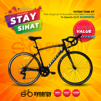TOTEM / COMP X7 700C Shimano 14 Speed Alloy Frame Road Bike Bicycle