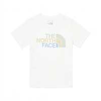 【The North Face】北臉 上衣 大童 短袖上衣 運動 透氣 TEEN SS HALF DOME TEE 白 NF0A88MEFN4