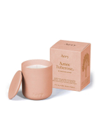 英國品牌 Aery 阿茲提克晚香玉香氛蠟燭-粉桃色陶罐