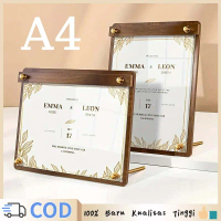 Standing Menu Meja  Stand Menu Berdiri Menu Stand With Base