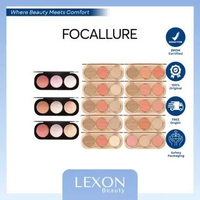 [Focallure] Blush on Highlighter Eyeshadow 3in1 Palette #PC02