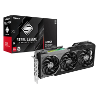【ASRock 華擎】RX9070 GRE Steel Legend Dark 12GB OC 顯示卡(2920MHz/30cm/三風扇)