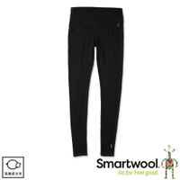 【SmartWool 美國 女NTS 250緊身長褲《黑色》】SW018809/內搭褲/衛生褲/緊身褲