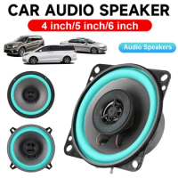 4/5/6 Inch Car HiFi Coaxial Speaker 100W/160W 2-Way Universal Automotive Audio Music Stereo Subwoofer Full Range Speakers