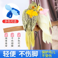 放飛繩 鸚鵡放飛溜鳥繩訓鳥栓鳥用牡丹玄鳳放飛繩超輕腳鏈不傷腳溜鳥神器【MJ13770】