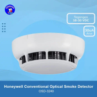 Smoke Detector Fire Alarm Detektor Pendeteksi Asap Optical Smoke Detector Conventional OSD-3230