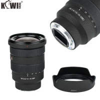 Anti-Slide Camera Lens and Lens Hood Cover Sticker For Sony FE 16-35mm f/2.8 GM Lens (SEL1635GM) Skin Protector Matrix Black
