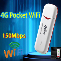(พร้อมส่ง) Pocket Wifi Aircard Wifi Modem 4G LTE 150 MbpsUSB