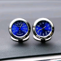Hiasan Jam Mobil, Jam Analog Otomotif, Dekorasi Jam Interior Mobil, Dashboard, Aksesoris Mobil