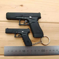 GLOCK 17 Shell Eject Toy Gun Miniature Alloy Pistol Collection ToyS for boys fake gun pistolas de juguete пистолет на пульках