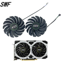 New 87mm PLD09210S12HH Cooling Fan For MSI GeForce RTX 2060 2070 2080 Super VENTUS XS OC Graphics Card Cooler Fan