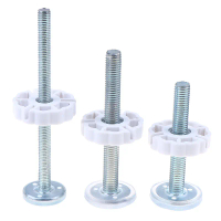 1Set White M8 M10 Baby Gate Spare Kit Pressure Fit Spindles Screw Bolts For Safety Gates Gate Access