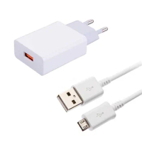 For Samsung Galaxy Nokia 6 4.2 8.1 LG Stylo 5 4 3 Q60 Huawei P20 honor 8x Mobile phone Type C Data Charge Cable Wall USB Charger