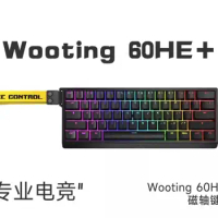 Wooting 60HE+ Magnetic axis mechanical keyboard black