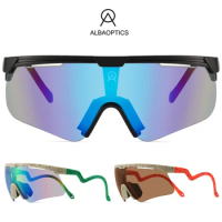 Albaoptics Cycling Sunglasses Men UV400 Sport Goggles Bike Bicycle Eyewear Alba Delta Women Male Alba Optics Outdoor Glasses