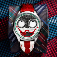 Fashion Watch For Men Luxury Brand Mark Fairwhale Leather Strap Swiss Movement Joker Replica Quartz Wristwatch Gift Reloj Hombre