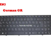 Laptop Keyboard For SKIKK 17EZ87 With Frame New Black German GR With Backlit