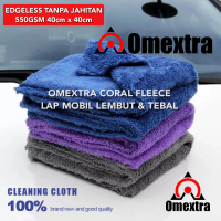 Edgeless Coral Fleece Kain Lap Tanpa Jahitan Omextra Lembut Tebal kuat