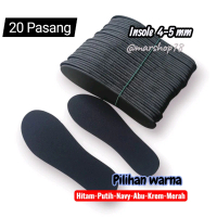 Insol Sepatu Insole Daleman Alas Sepatu Pria Wanita Eva Foam 4mm isi 1 Kodi 20 pasang