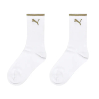 【PUMA】基本款短襪 Fashion素色跳豹半統襪 男女 - BB124805