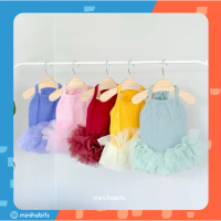 [ พร้อมส่ง] ชุดกระโปรงสัตว์เลี้ยง กระโปรงฟู Alyssa Princess Pet Dress ชุดกระโปรงแมว สุนัข หมา เสื้อแ