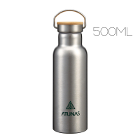 ATUNAS不鏽鋼運動真空保溫瓶500ml(歐都納/保冰杯/304真空保溫壺/環保無毒)