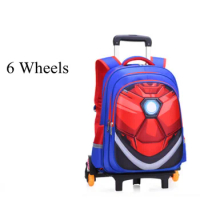 Kids Wheeled Backpack For boys Children School Rolling Backpack bag School Trolley Bag with wheels School backpack on wheels