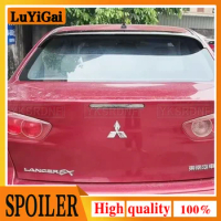 For Roof Spoiler Mitsubishi Lancer EX 2009-2016 ABS Material Lancer Rear Window Color Car Spoiler Wing Tail Fin 3D Style