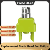 For Philips Nose Hair Trimmer Replacement Blade Head Compatible For Philips Norelco One Blade Clipper For Ear Brow Hair