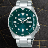 【SEIKO 精工】5 Sports 綠水鬼機械錶(4R36-07G0M/SRPD61K1)