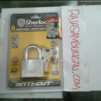 Gembok sherlock 50 mm leher pendek gembok pagar gembok anti kimia