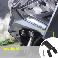 Motorcycle Led Light Mount Bracket Driving Lighting Fog Lamp Holder Accessory For YAMAHA XMAX300 X-MAX 300 2023
