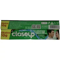 Closeup Pasta Gigi 65gr, Closeup Pasta Gigi 110gr, Closeup Pasta Gigi 160gr Closeup Pasta Gigi 65gr 