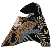 ISI 5 TOPI KERPUS SNAPP JUMBO MOTIF BATIK BOLAK BALIK