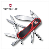 VICTORINOX 瑞士維氏 瑞士刀 Evolution Grip 14 14用 85mm 紅黑 2.3903.C