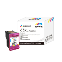 【列印市集】for HP NO.63XL / F6U63AA 彩色高容量 副廠 環保墨水匣(適用Envy 4520 ; DJ 1110/2130/3630)