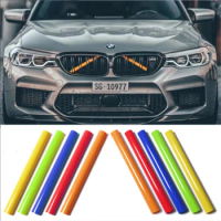 BMW Front Grille Bar V Brace Wrap For BMW 1/2/3/4/5/6 Series X1X2X3X4X5 GT3/5 Garnishing Tube Decorative Trim Molding Fit