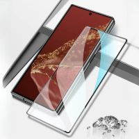 Huawei Mate X6 ฟิล์มกันรอยกระจกนิรภัยโค้ง 3D, ฟิล์มกันรอยด้านหน้าแบบใส, ฝาครอบเต็ม, สำหรับ HUAWEI MA