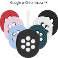 Durable Silicone Case Set-top Box Use Directly Protective Cover for-Google Chromecast TV 2020 TV BOX Anti-abrasion