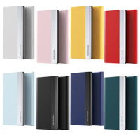 Bracket Magnetism Flip Leather Case Card Slot Wallet Cover Phone Case Fit for Samsung Galaxy S21 Plus Note 20 UItra S21FE A32 5G