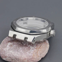 Watch Case Fit for Oak Japan Seiko NH35 NH36 4R 7S Automatic Movement 316L Stainless Steel Sapphire Glass 50M Waterproof