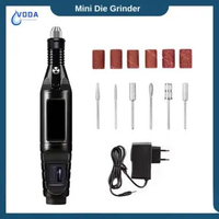 Gerinda Mini tuner 9v Mata Gerinda 0.5-3.2 dengan Aksesori Lengkap dan Adaptor