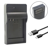 USB Battery Charger for Olympus BLS-5 E-System E-400 E-410 PEN E-P1 E-PL1 E-PL1s E-PL2 E-PM1 Stylus 1 Stylus 1s OM-D E-M10