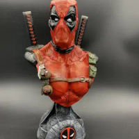 Marvel Deadpool The Avengers Model Animation Peripherals Ornaments Marvel Doll Statue Collectible Figures Boys Toy Birthday Gif