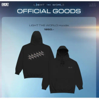 พร้อมส่ง เสื้อกันหนาวคลุมด้วยผ้า BUS because of you i shine BUS_LIGHTTHEWORLD Hoodie ใส่สบาย ไม่หด ไ